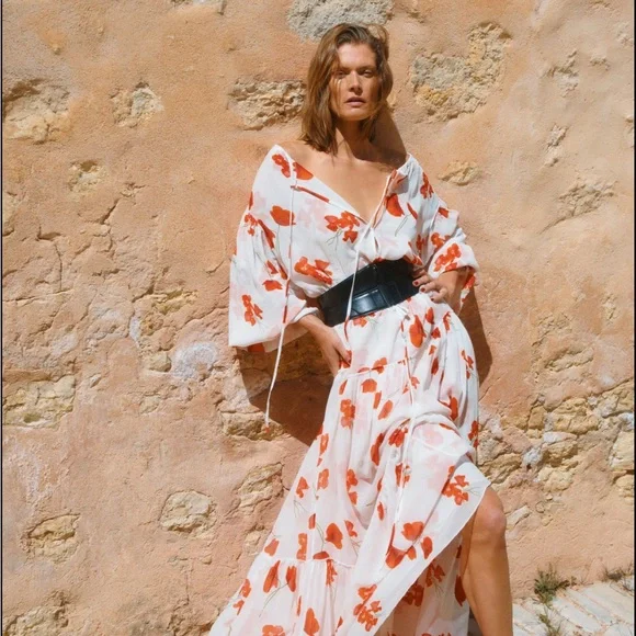 Maxi Dress Garland Dress Reformation Reformation Dresses Used